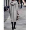 Comeon Women Warm Long Sleeve Parka Faux Fur Coat Overcoat Fluffy Top Jacket