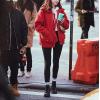 Comeon Women’s Coat Casual Lapel Fleece Fuzzy Faux Shearling Zipper Coats Warm Winter Oversized Outwear Jackets(Red)