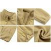 Comeon Womens Fleece Jacket Casual Long Sleeve Button Down Lapel Pocket Sherpa Fuzzy Shacket Outerwear Coat