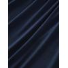 Comeon Women’s Plus Size Tube Tops Strapless Blouse Pleated Sleeveless Stretchy Sleeveless Flare Hem Tube(Plus Dark Blue)
