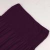 Comeon Women’s Plus Size Tube Tops Strapless Blouse Pleated Sleeveless Stretchy Sleeveless Flare Hem Tube(Plus Purple)