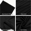 Comeon Women’s Strapless Sleeveless Tube Tops Pleated Stretch Tunic Tanks Summer Blouse Cami Shirt(Black)