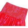 Comeon Women’s Strapless Sleeveless Tube Tops Pleated Stretch Tunic Tanks Summer Blouse Cami Shirt(Hot Pink)