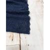 Comeon Women’s Plus Size Tube Tops Strapless Stretchy Bandeau Sheer Lace Flare Hem(Purplish Blue)