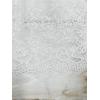 Comeon Women’s Plus Size Tube Tops Strapless Stretchy Bandeau Sheer Lace Flare Hem(White)