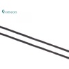 Comeon 2mm 80Yards Waxed Thread Cotton Cord Plastic Spool String Strap Necklace Rope Bead for Necklace Bracelet DIY Making (Black)