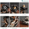 Comeon Backflow Incense Burner Handmade Resin Waterfall Incense Holder