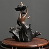 Comeon Backflow Incense Burner Handmade Resin Waterfall Incense Holder