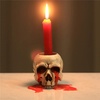 Comeon Skull Candle Holder Resin Gothic Tea Light Mini Skull Decoration