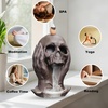 Comeon Skull Decor Incense Holder Reverse Flow Censer Waterfall Burner Set