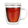 Comeon Insulated Espresso Cups 16 oz Double Wall Glass Mugs