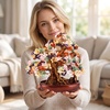 Large Crystal Money Tree Chakra Feng Shui Lucky Gemstone Bonsai Tree(Multicolor)